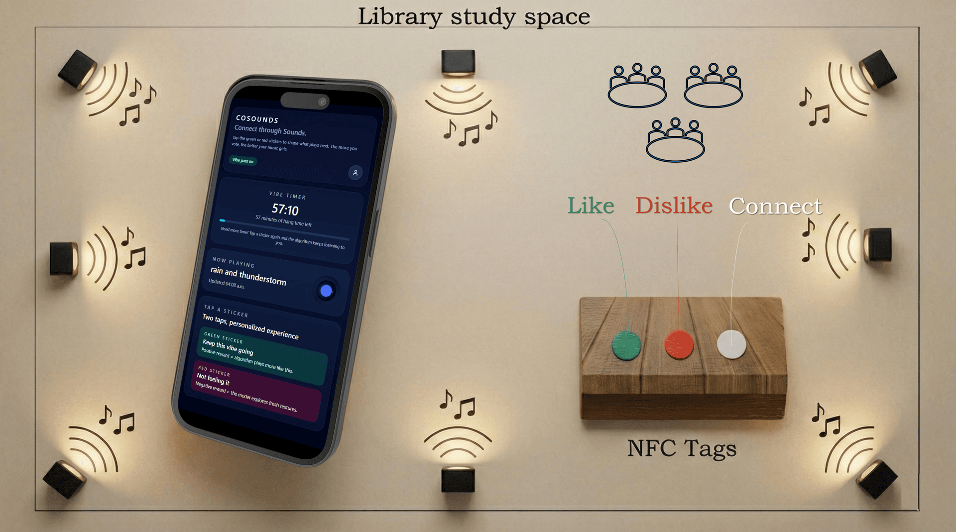 CoSounds - Personalized Collective Adaptive Soundscapes