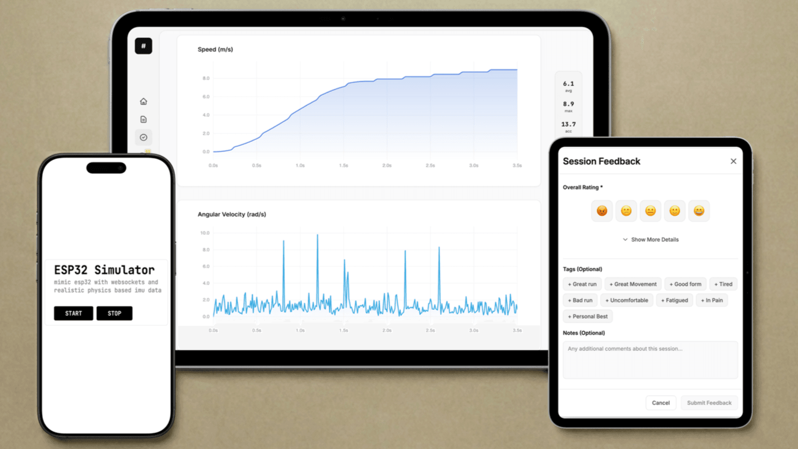 Para-Athlete Equipment Testing Dashboard